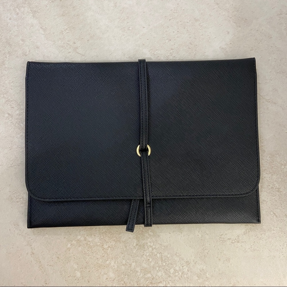 Faux Leather Pouch